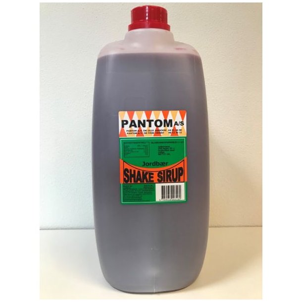 Milkshake &amp; Softice 10 Liter - Jordbr smag