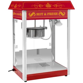 Popcorn maskine - r�d retro 5kg/t