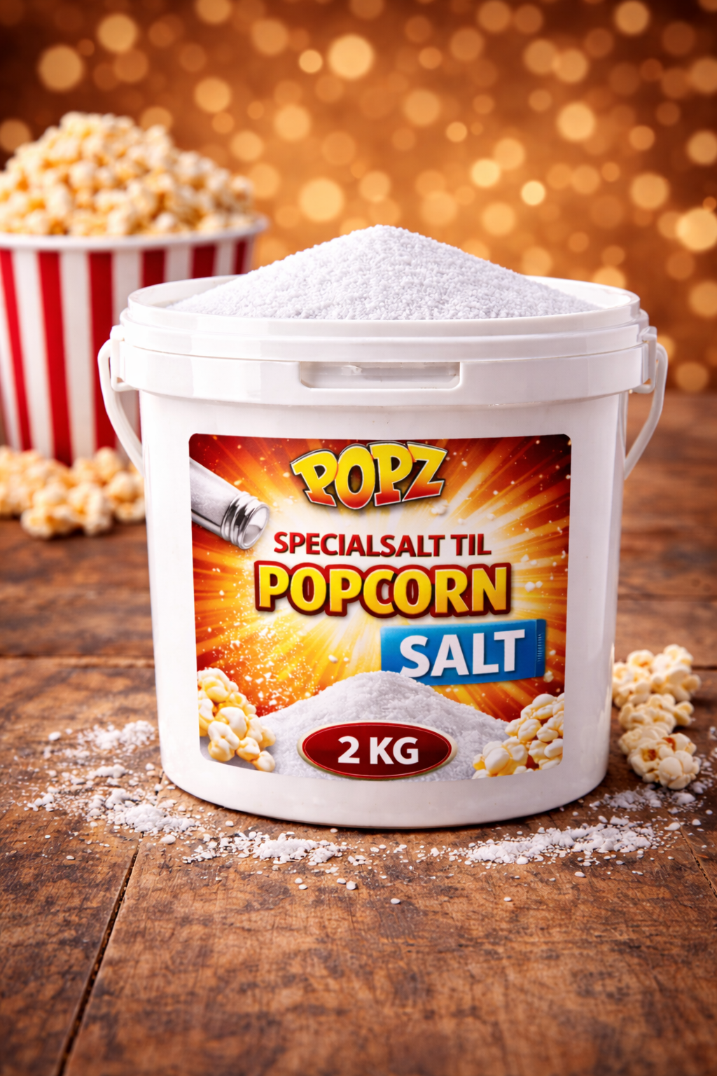 Special salt til popcorn 2 kg - Popcorn - majs, salt & kokosfedt ...
