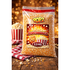 Popz Majs til Popcorn 2,5 kg