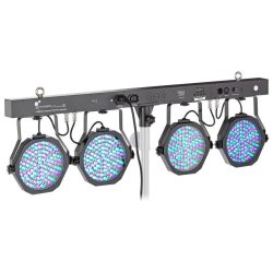 Leje af LED Bom med 4 Par Lamper - PRO Incl. Stativ