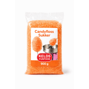 Orange Sukker til Candyfloss ananas smag 900g