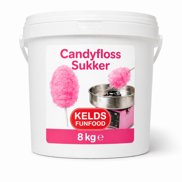 R�d Sukker til Candyfloss 8 kg