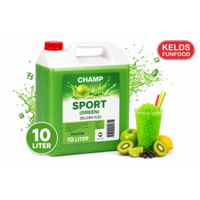 Champ Slushice - Gr�n Sport 10L