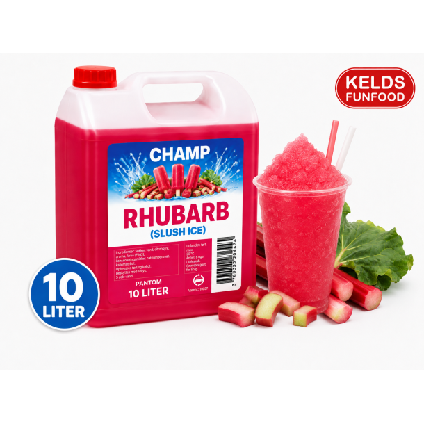 Champ Slushice - Rabarber 10L