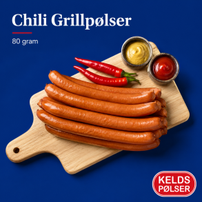 Kelds Grillp�lse Chili 80 gram