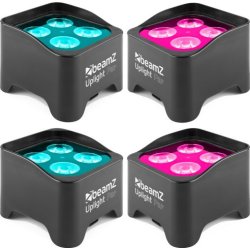 Uplights � Batteridrevne LED lamper (Pakke med 4 stk.)