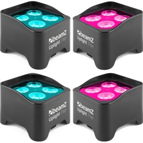Uplights � Batteridrevne LED lamper (Pakke med 4 stk.)