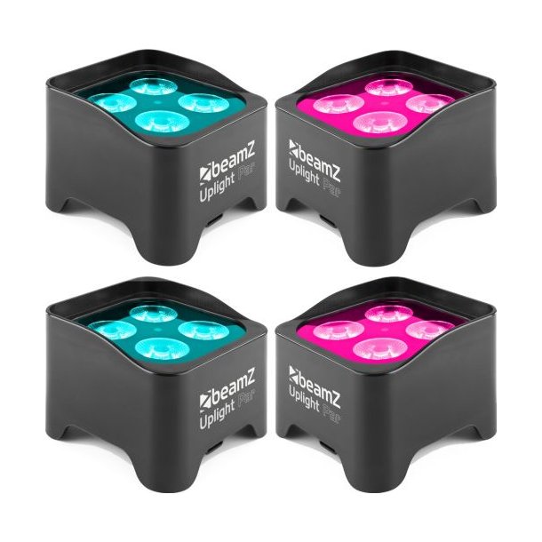 Uplights � Batteridrevne LED lamper (Pakke med 4 stk.)