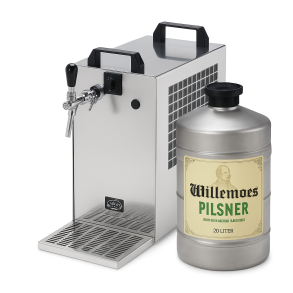 Leje af Fadlsanlg med 1 hane inkl. 1 fustage l