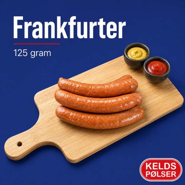 Kelds Frankfurter 125 gram