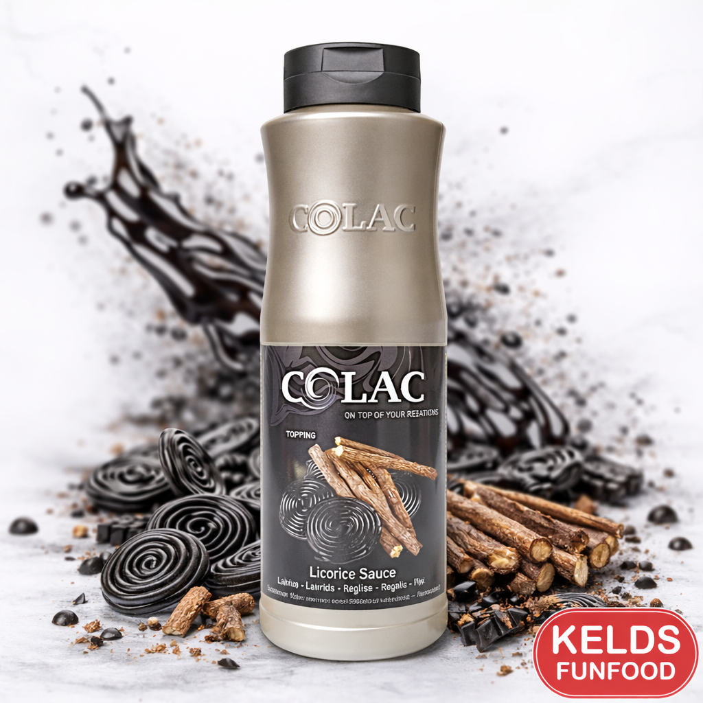 Topping Lakrids 1 kg, Colac - Toppings og Krymmel - Kelds Udlejning