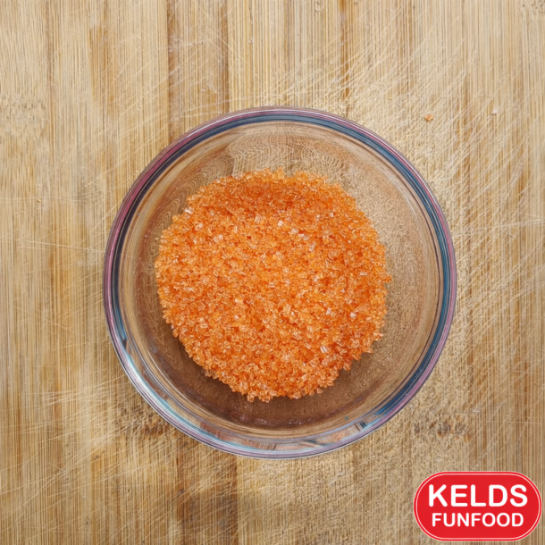 Orange Sukker til Candyfloss ananas smag 900g