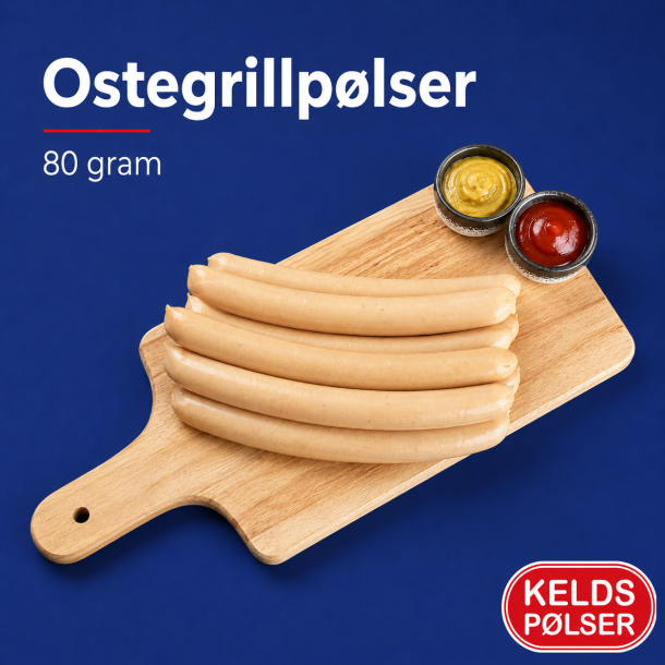Kelds Ostegrill p�lse 80 gram
