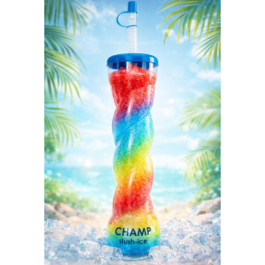 Refill Slush-Ice B�ger 0,5 L � med fast suger�r