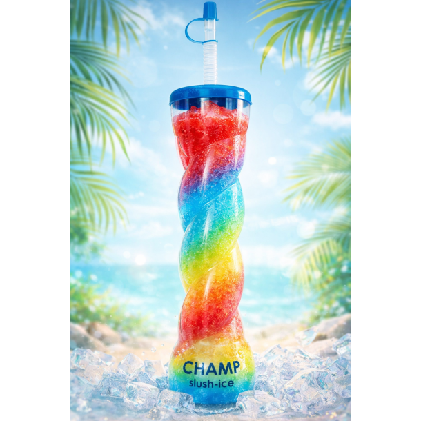 Refill Slush-Ice B�ger 0,5 L � med fast suger�r