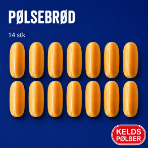 P�lsebr�d 30 g. - sk�ret (pose med 14 stk.)