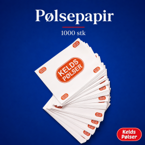 P�lsepapir 1000 stk - Kelds p�lser