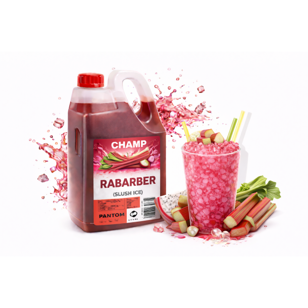 Slushice - Champ Rabarber 2L