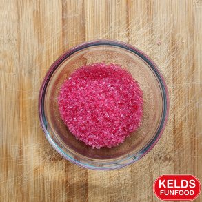 Rd Sukker til Candyfloss 900g