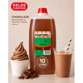 Milkshake & Softice 10 Liter - Chokolade smag