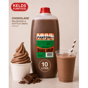 Milkshake & Softice 10 Liter - Chokolade smag