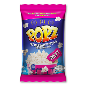 POPZ Mikrob�lge Popcorn � S�d Smag (Single Pack, 90 g)