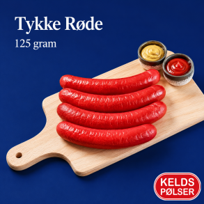 Kelds Tykke R�de 125 gram