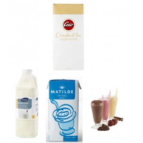 Matematisk Glat kandidat Milkshake - Mathilde, Arla, Cocio, Debic - JK Udlejning